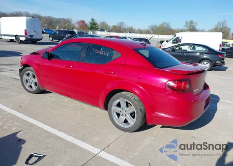 2013 Dodge Avenger Sxt from USA, damaged, VIN 1C3CDZCBXDN541038